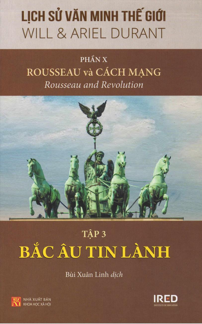 Lịch Sử Văn Minh Thế Giới Phần X: Rousseau và Cách Mạng (tập 3)