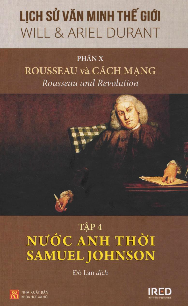Lịch Sử Văn Minh Thế Giới Phần X: Rousseau và Cách Mạng (tập 4)