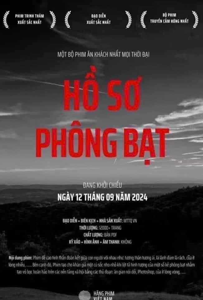 Hồ Sơ Phông Bạt - File Sao Kê của MTTQ